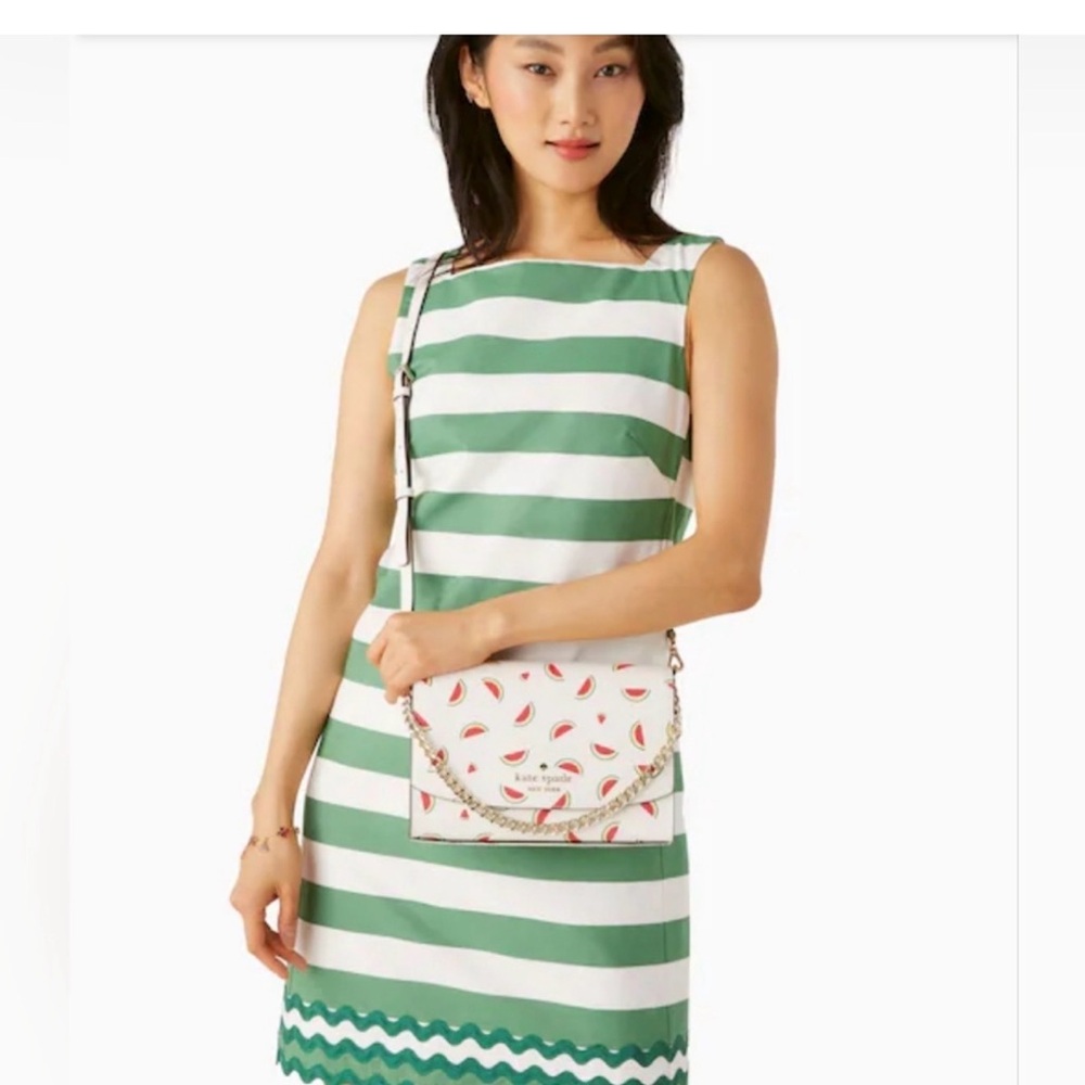 Kate Spade White Crossbody Bag with Watermelon Design - Picture 5 of 7